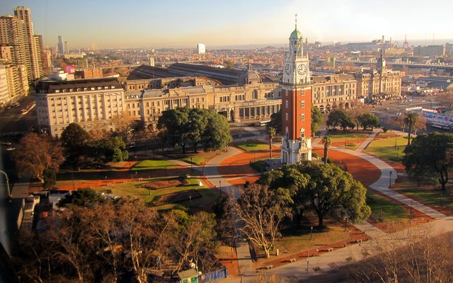 Retiro neighbourhood in downtown Buenos Aires