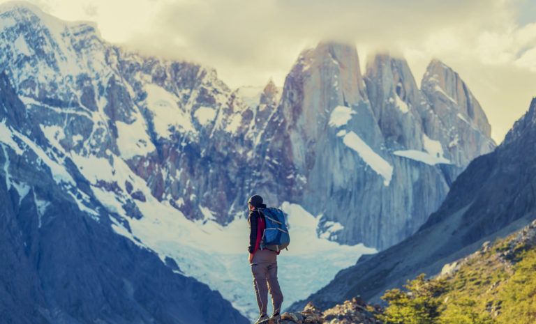 Hiking Fitz Roy mountain