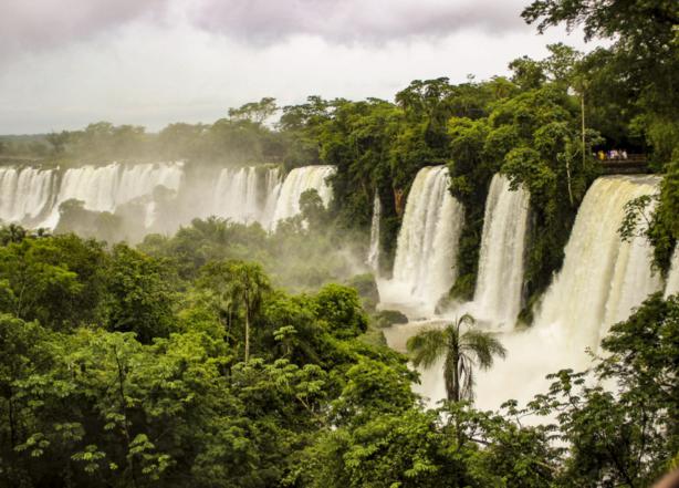 Zip Lining In Iguazu