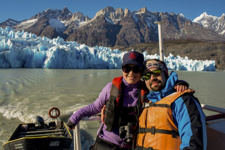 Next to the water at Torres del Paine National Park