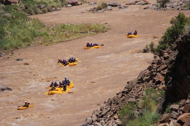 Rafting in Mendoza River