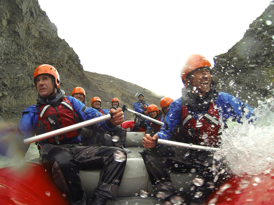 Rafting in Mendoza River