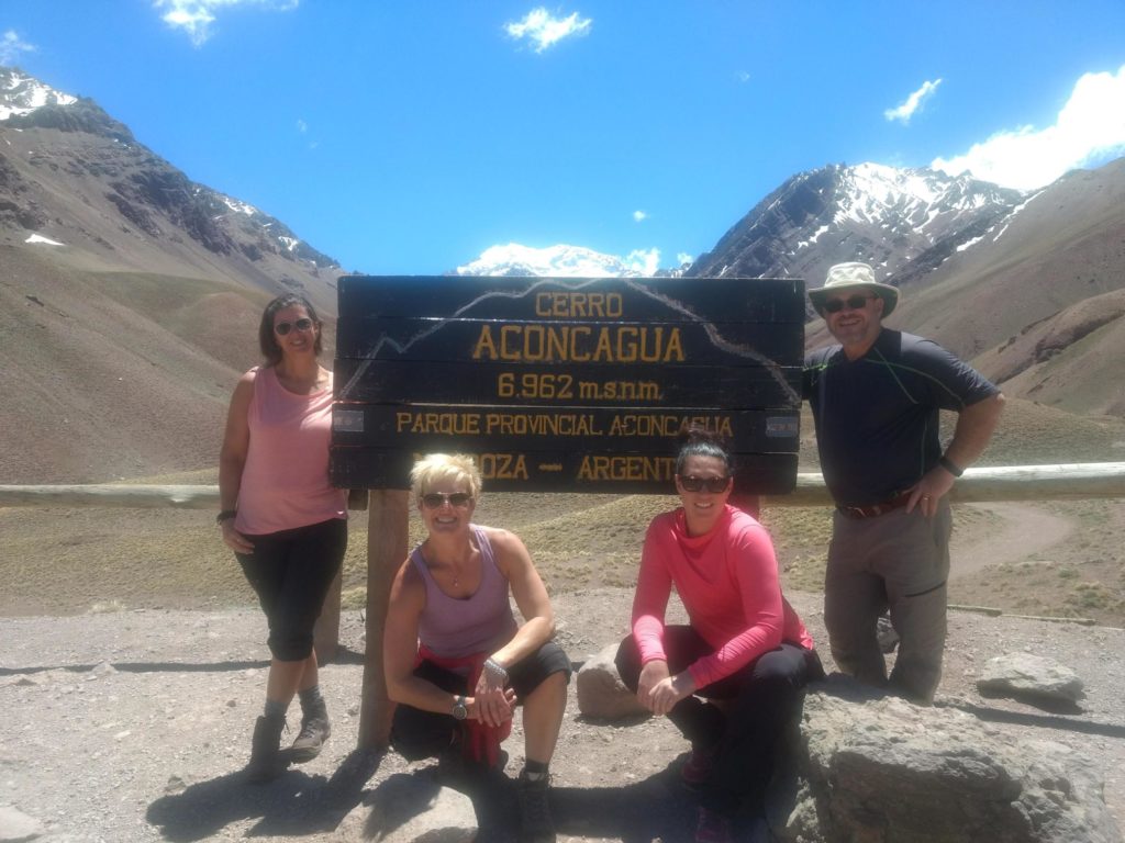 Trekking and Aconcagua viewpint