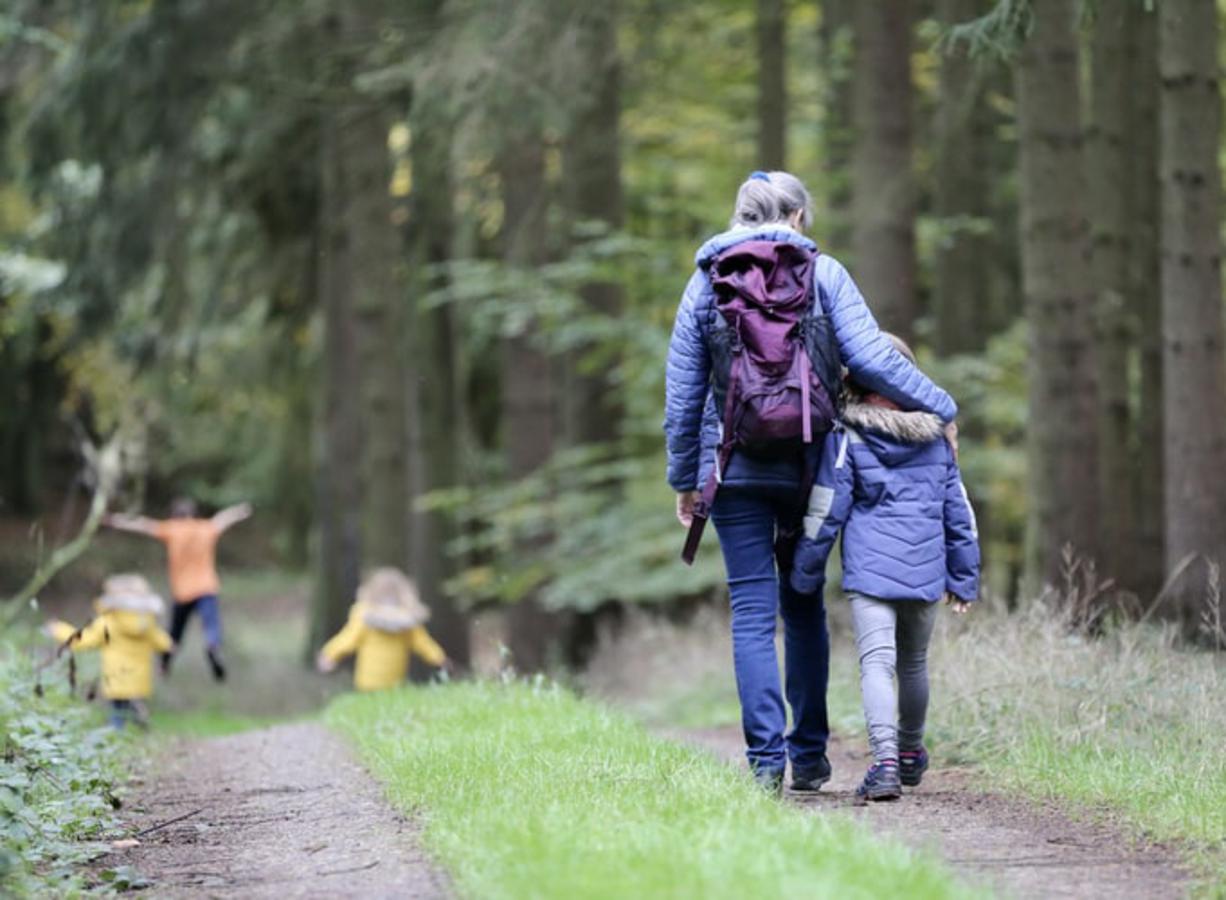 Trekking with kids 