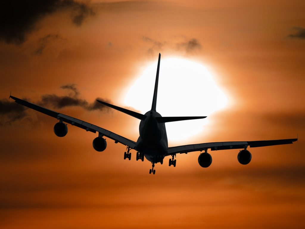 Flying-airplane-flight