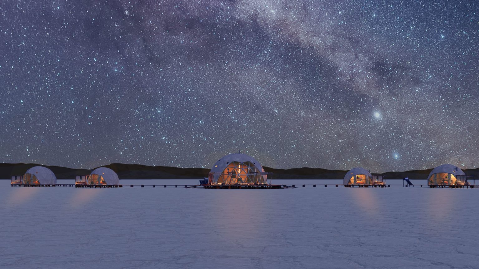 Glamping Argentina at the Great Salt Flats