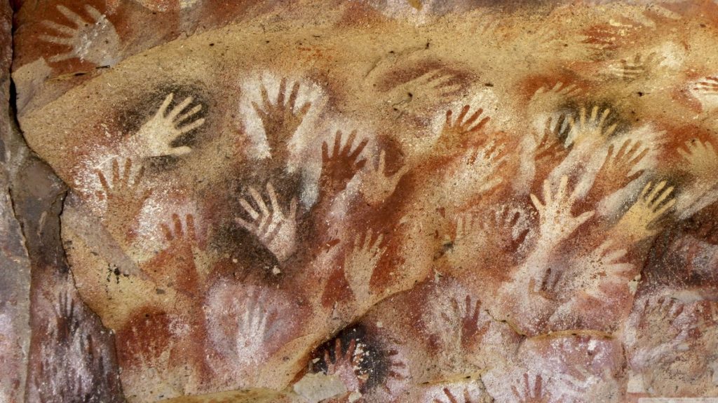 Just a little bit of the cave paintings you can discover in Patagonia NP!