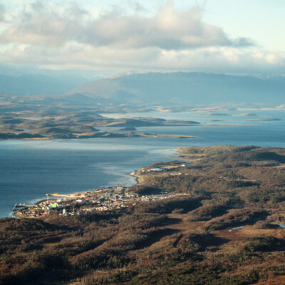 Puerto Williams in the Chilean Province Antártida